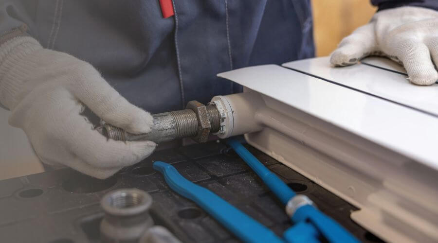 Expert burst pipe repair services in Provencal, LA